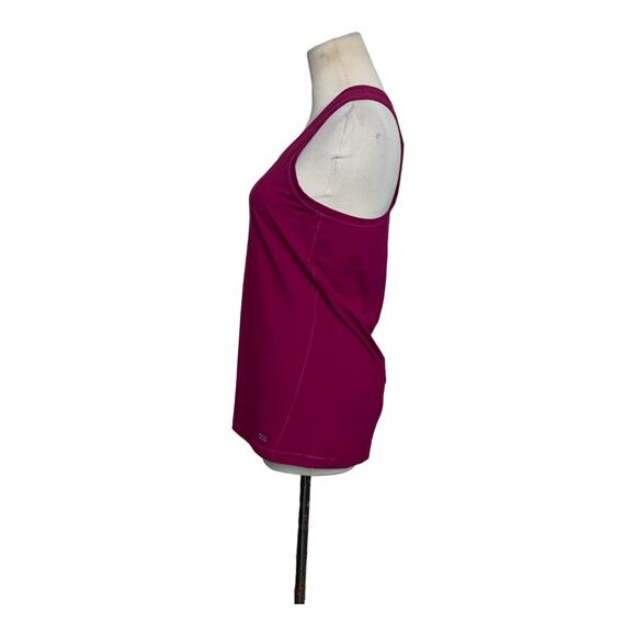 DSG fuchsia sleeveless racer back athletic top size M - Picture 7 of 8